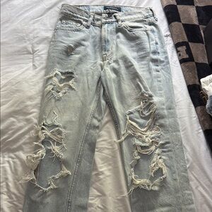 Aeropostale Light Blue Mom Jeans